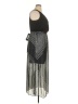 AB Studio 100% Polyester Chevron-herringbone Black Casual Dress Size XL - photo 4