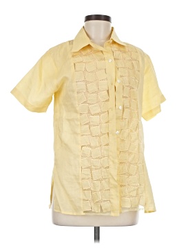 Jennifer Eden Short Sleeve Button Down Shirt