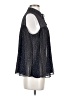 LC Lauren Conrad 100% Polyester Blue Sleeveless Blouse Size S - photo 4