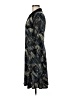 Connected Apparel Graphic Black Casual Dress Size 6 - photo 5