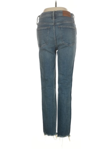 Madewell 10" High-Rise Skinny Jeans in Cordova Wash: Button-Front Edition (view 2)