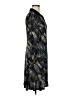 Connected Apparel Graphic Black Casual Dress Size 6 - photo 4