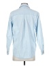 Talbots 100% Cotton Solid Blue Long Sleeve Button-Down Shirt Size S - photo 2