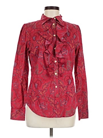 Lauren Jeans Co. Long Sleeve Blouse (view 1)