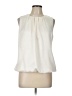 Liz Claiborne 100% Polyester Ivory Sleeveless Blouse Size L - photo 1