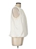 Liz Claiborne 100% Polyester Ivory Sleeveless Blouse Size L - photo 4