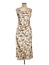 Re:named 100% Polyester Floral Ivory Cocktail Dress Size L - photo 1