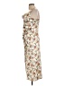 Re:named 100% Polyester Floral Ivory Cocktail Dress Size L - photo 5