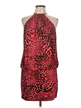 strapless satin mini dress CHARLOTTE Strapless Satin Mini Dress