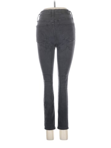 Madewell Petite 11" High-Rise Skinny Jeans in Lunar Wash (view 2)