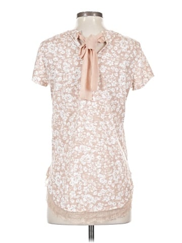 LC Lauren Conrad Short Sleeve Blouse (view 2)