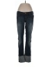 Express Jeans Solid Blue Jeans Size 10 - photo 1