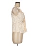 Line & Dot Ivory Sleeveless Blouse Size M - photo 4