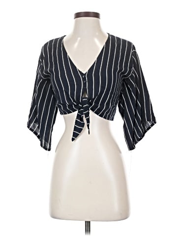 Pull&Bear Short Sleeve Blouse (view 1)