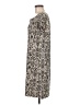 Merona Animal Print Gray Casual Dress Size M - photo 5