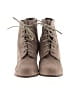 Not Rated Gray Tan Ankle Boots Size 10 - photo 2