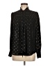 Worthington Black Long Sleeve Blouse Size M - photo 1