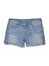 Universal Thread Blue Denim Shorts Size 6 - photo 1