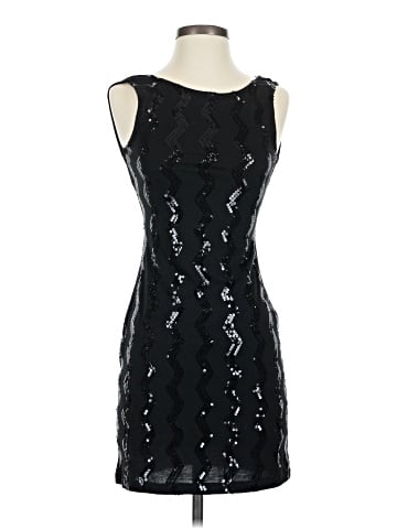 Planet Gold Cocktail Dress (view 1)