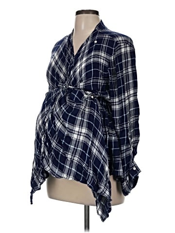Motherhood Long Sleeve Blouse (view 1)