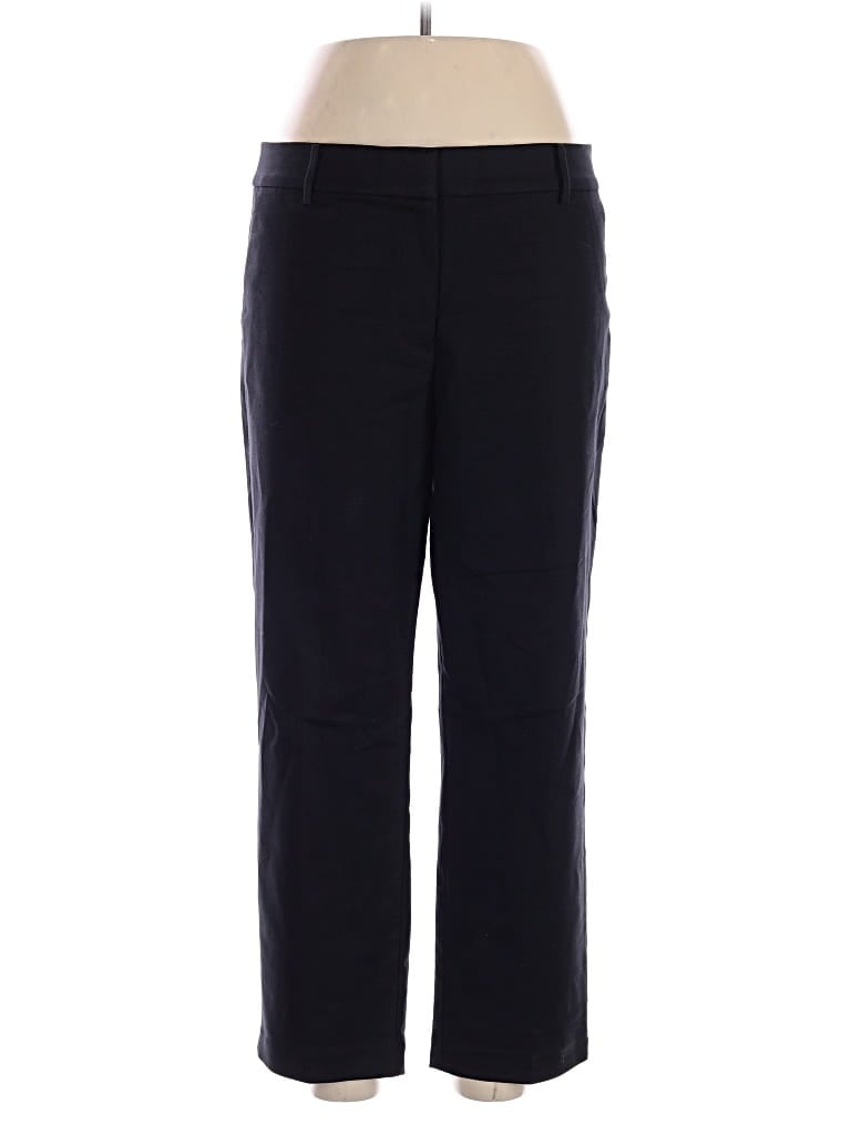 Pre-owned Ann Taylor Loft Dress Pants In Black