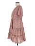 Shein 100% Polyester Brown Casual Dress Size 8 - 10 - photo 5