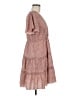 Shein 100% Polyester Brown Casual Dress Size 8 - 10 - photo 4