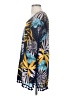 Yincro 100% Polyester Tropical Blue Swimsuit Cover Up Size XS - photo 5