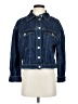 H&M 100% Cotton Blue Denim Jacket Size S - photo 1