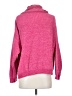 Woven Heart Pink Turtleneck Sweater Size S - photo 2