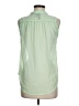 Fun & Flirt 100% Polyester Green Sleeveless Blouse Size M - photo 2