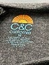 C&C California Gray Pullover Sweater Size M - photo 7