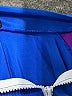 Unbranded 100% Polyester Color Block Purple Track Jacket Size XS (kids) - photo 3
