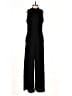 Caution to the Wind Solid Black Jumpsuit Size S - photo 1