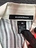 Ellen Tracy Stripes Ivory Long Sleeve Button-Down Shirt Size 16 - photo 7