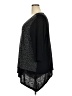 Catherines Jacquard Black 3/4 Sleeve Top Size 2X - photo 5