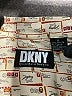 DKNY 100% Rayon Print Ivory Short Sleeve Blouse Size 8 - photo 7