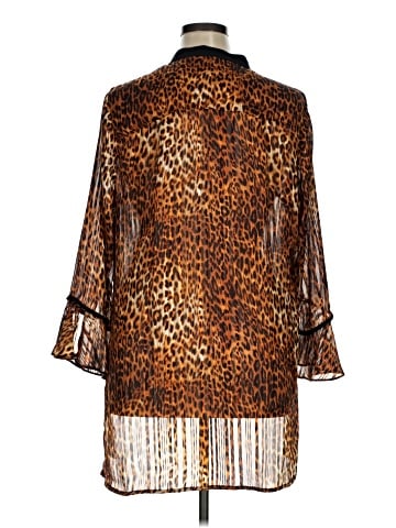 NY Collection 3/4 Sleeve Blouse (view 2)