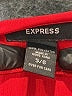 Express Solid Red Cocktail Dress Size 5 - 6 - photo 7