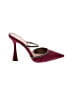 Sam Edelman Color Block Burgundy Mule/Clog Size 7 1/2 - photo 1