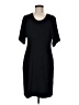 Assorted Brands Solid Black Casual Dress Size M - photo 1