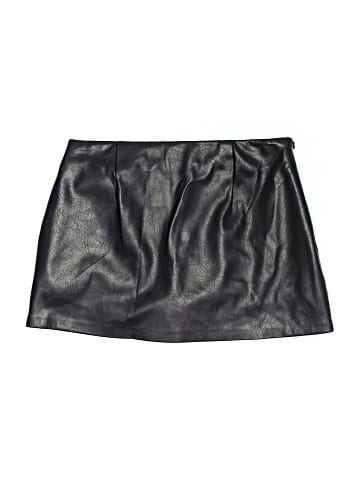 Bershka Faux Leather Skirt (view 2)