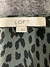 Ann Taylor LOFT 100% Polyester Gray Short Sleeve Blouse Size S - photo 7