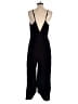 Aura 100% Viscose Solid Black Jumpsuit Size XS - photo 2