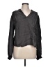 Cloth & Stone Gray Long Sleeve Blouse Size L - photo 1