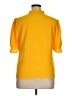 CeCe Yellow Short Sleeve Blouse Size XL - photo 2
