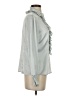 Ninety Silver Long Sleeve Blouse Size S - photo 4