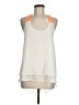 Karlie 100% Polyester Ivory Sleeveless Blouse Size M - photo 1