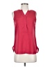 Ann Taylor Factory 100% Polyester Red Sleeveless Blouse Size XS - photo 1