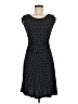 En Focus Studio 100% Polyester Polka Dots Black Casual Dress Size 6 Petite - photo 1